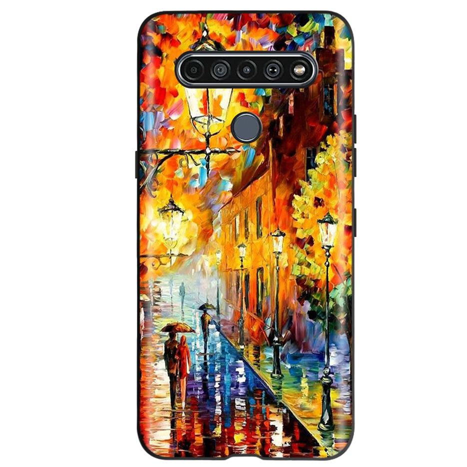 Чехол для LG K61 2020 Милый Кот Бабочка Мягкий Силиконовый Ударопрочный Чехол для Телефона Для LG K61 K 61 Fundas Case LGK61 Coque 6.53'' Shell