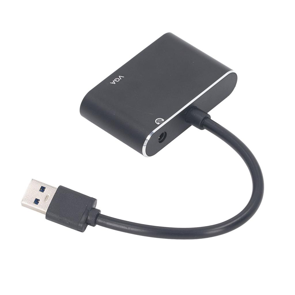 Адаптер USB 3.0 на HD из нержавеющей стали высокоскоростной одновременный выход адаптер USB 3.0 на VGA для киноконференций