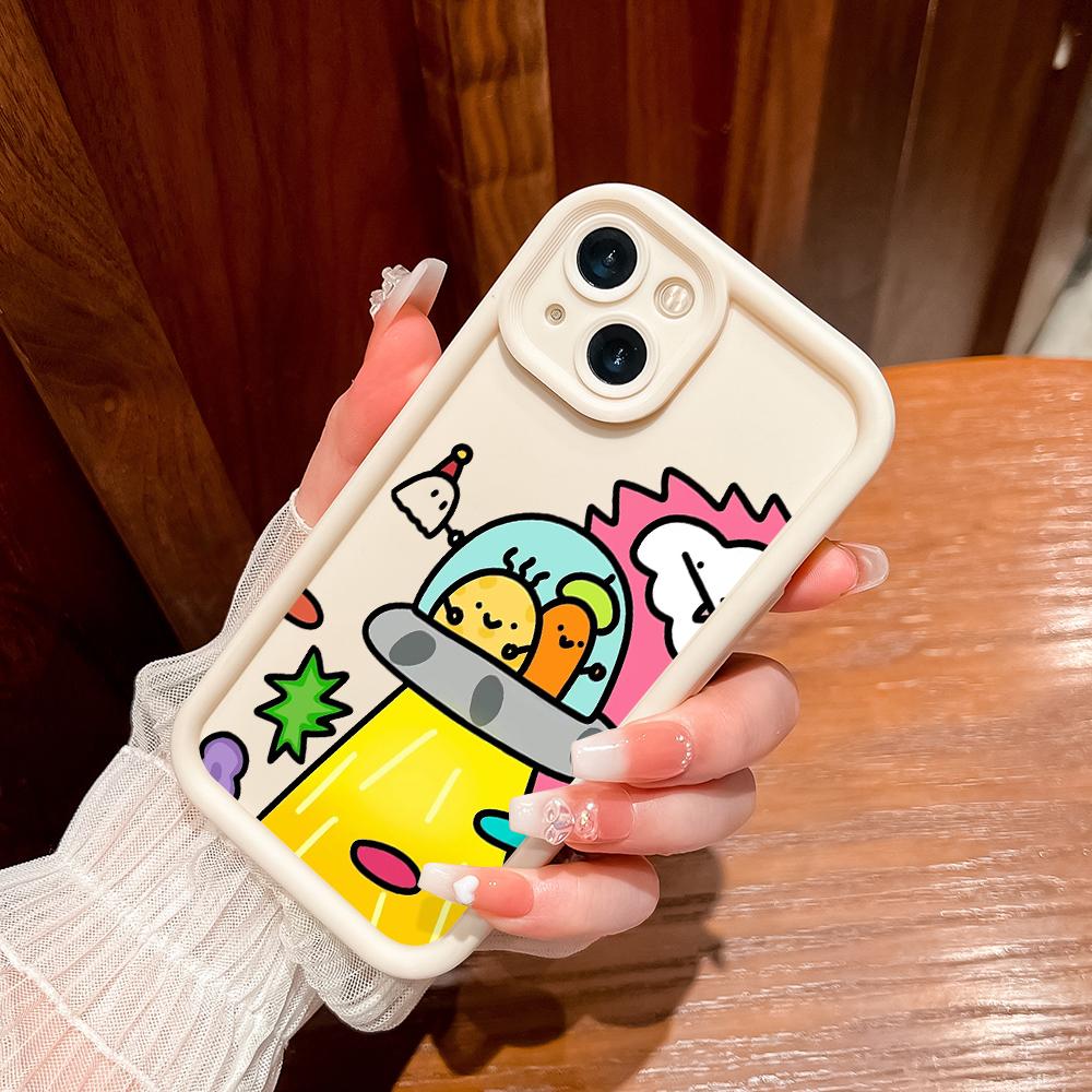 Soft Silicone Square Ladder Printing Pattern Phone Casing Full Cover Camera Shockproof Protection Rubber Case for Samsung