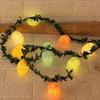 10 LED Lights Easter Egg Wreath 2M Easter Twig Garland  Easter Party