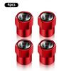 4Pcs Metal Car Wheel Tire Air Valve Caps Stem Covers For Honda civic accord fit jazz pilot CRV odyssey passport shuttle HRV