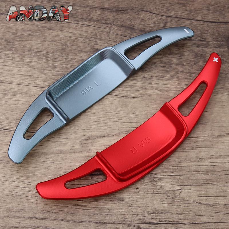 Алюминиевые подрулевые лепестки переключения передач Mercedes-Benz для C-класса, E-класса, EQS, GLC и V-класса, модификация рулевого колеса