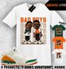 Футболка в тон подошвы SoleFly x AJ 3 Miami Сникерхед Bad Boys