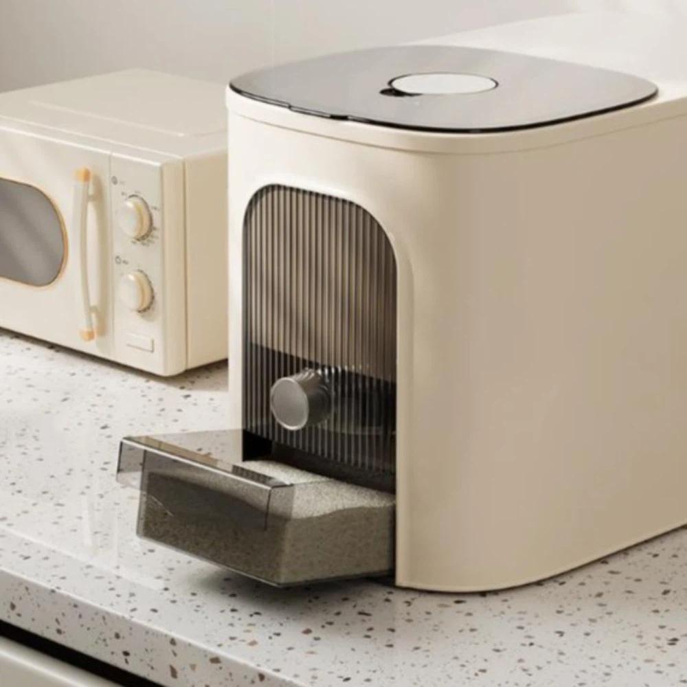 Grains Rice Tank Rice Dispenser Flour Bucket Rice Sealed Jar Kitchen Rice Storage Box  Oatmeal