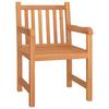 3 Piece Garden Dining Set Solid Wood Teak