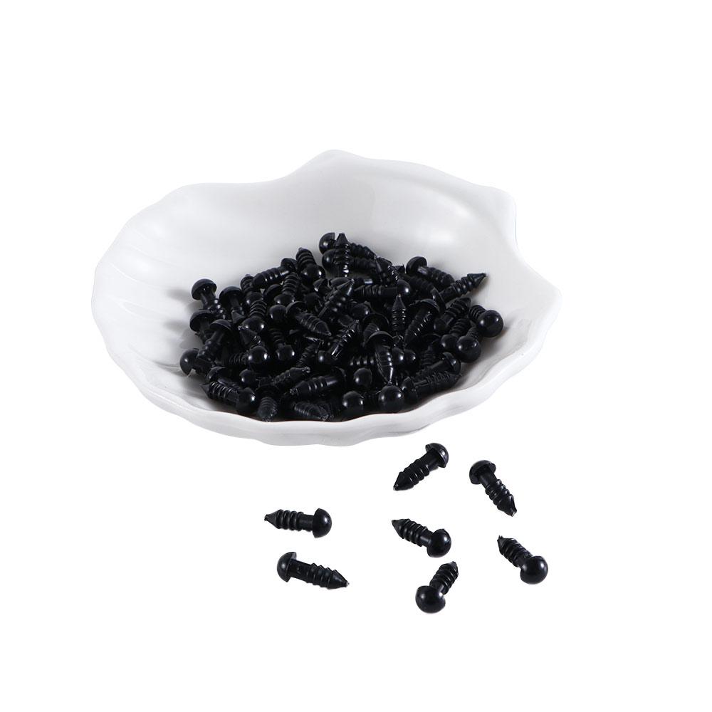 100 pcs/set With Washers DIY Plastic Puppets Eyes Doll Eyes Crafts Making Toy Accessories