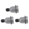 3 Pcs E27 Lamp Holder Waterproof Good Heat Insulation Anti Melting Ceramic E27 Light Socket
