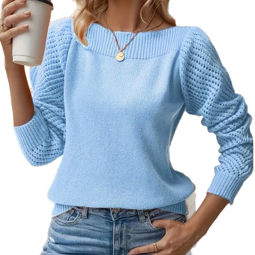 Женский оранжевый топ в рубчик с V-образным вырезом, деталями-пуговицами и длинными рукавами