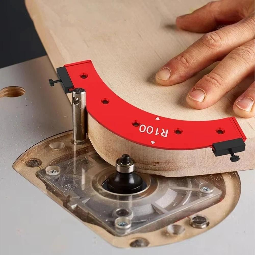 R100 R150 R200 R250 R300 Corner Routing Guide Aluminium Zinc Zinc Alloy Radius Jig Arc Mold  Trimming Machine