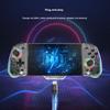 LinYuvo KS43 Wired Game Controller for for OLED RGB Backlit Joystick with Macro Mapping E-sports Grade Buttons