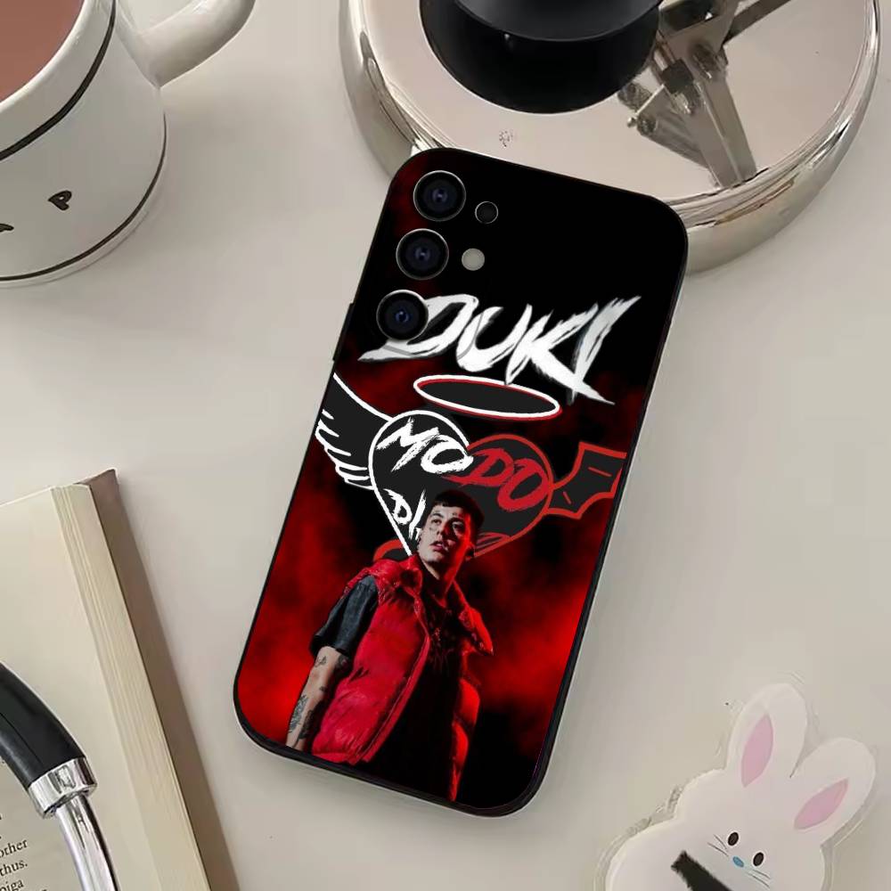 Чехол для телефона Singer D-Duki для Samsung S25, S24, S21, S22, S23, S30, Ultra, S20, Plus, Мягкий силиконовый черный чехол