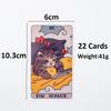 Cat Meme Tarot Deck Funny Witchy Kawaii Card Family Gathering Divination Board Game