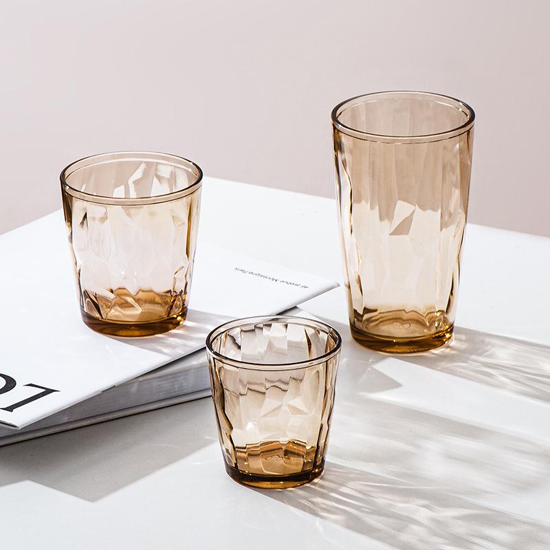 1 шт. Акриловый стакан для воды AS Бытовой цветной пластиковый стакан для полоскания рта пивной стакан Ресторанный стакан для сока ударопрочный многоразовый