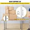 Hairpin Table Legs 40 inch Black Set of 4 Desk Legs Each 220lbs Capacity Hairpin Desk Legs 3 Rods for Bench Desk Dining End Table Chairs Carbon Steel