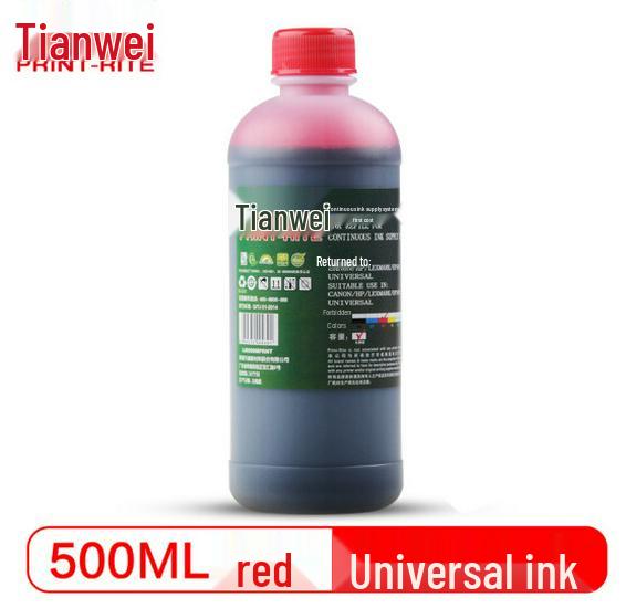 Tianwei 500 мл Чернила для HP, Canon, Epson СНПЧ Картриджи MP288, R330, 2132, 672