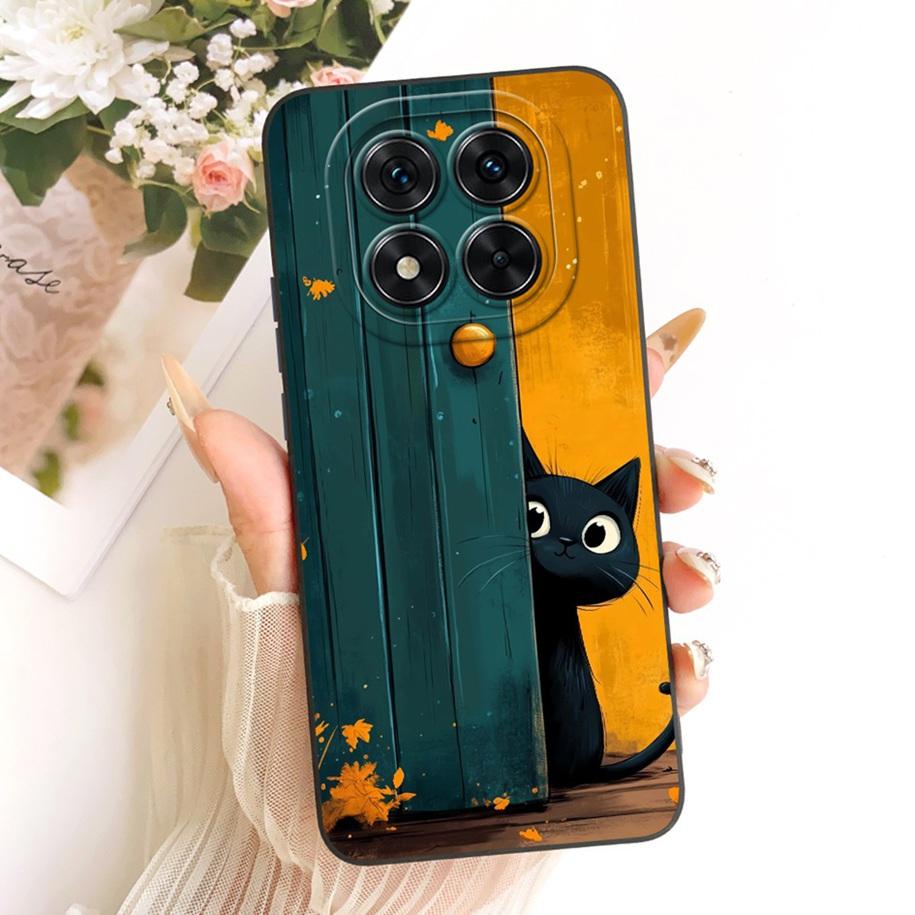 Чехол для Xiaomi Redmi Note 14 Pro 5G Милый Мультяшный Кот Утка Конфеты Раскрашенный Мягкий Силиконовый Чехол для Redmi Note 14 Pro Plus 5G