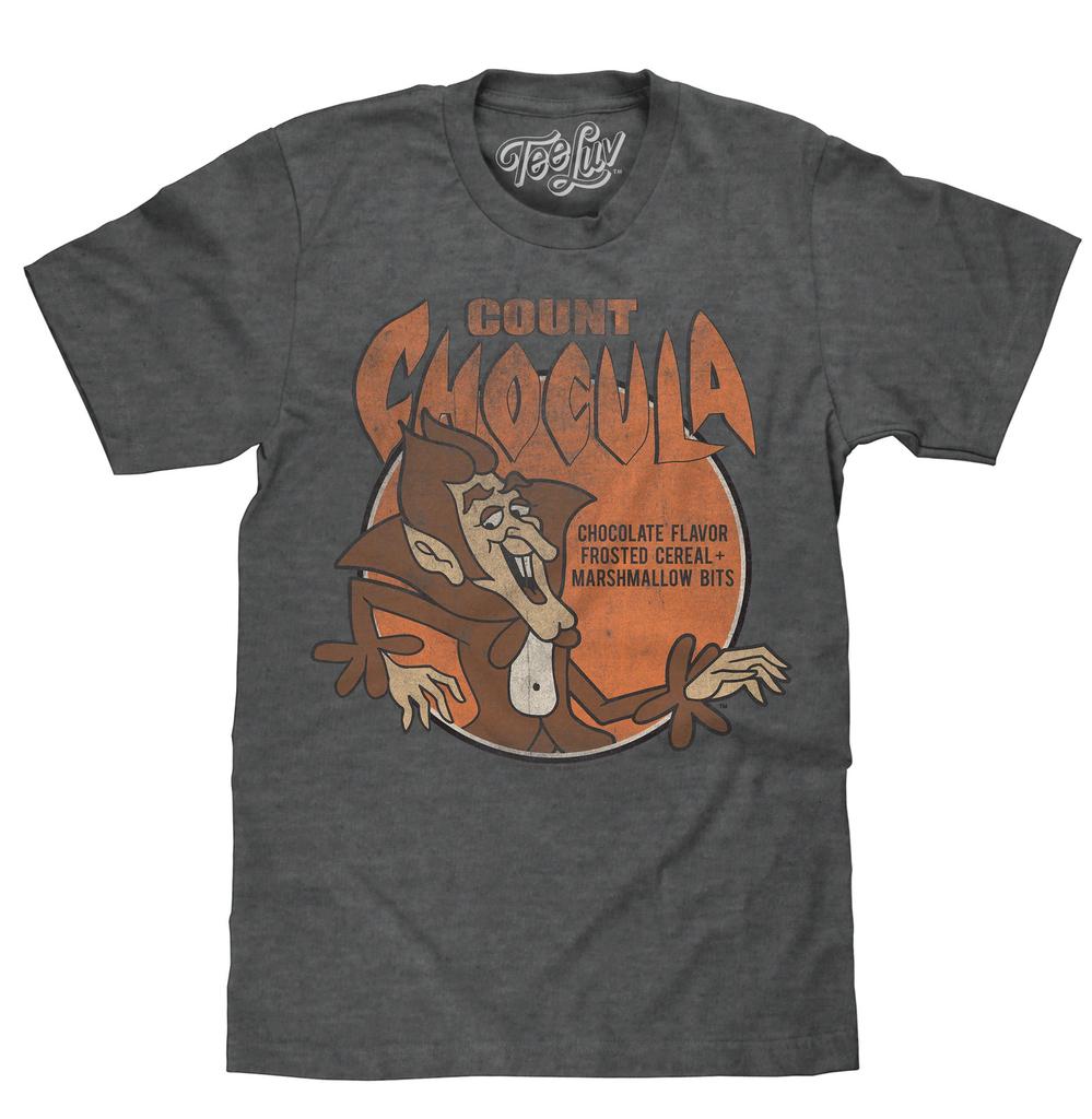 Count Chocula Mens T Shirt Gray