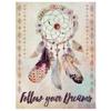 [P1811] - Multicolored Beige 'Boho' Canvas (Follow Your Dreams) - 40x30cm