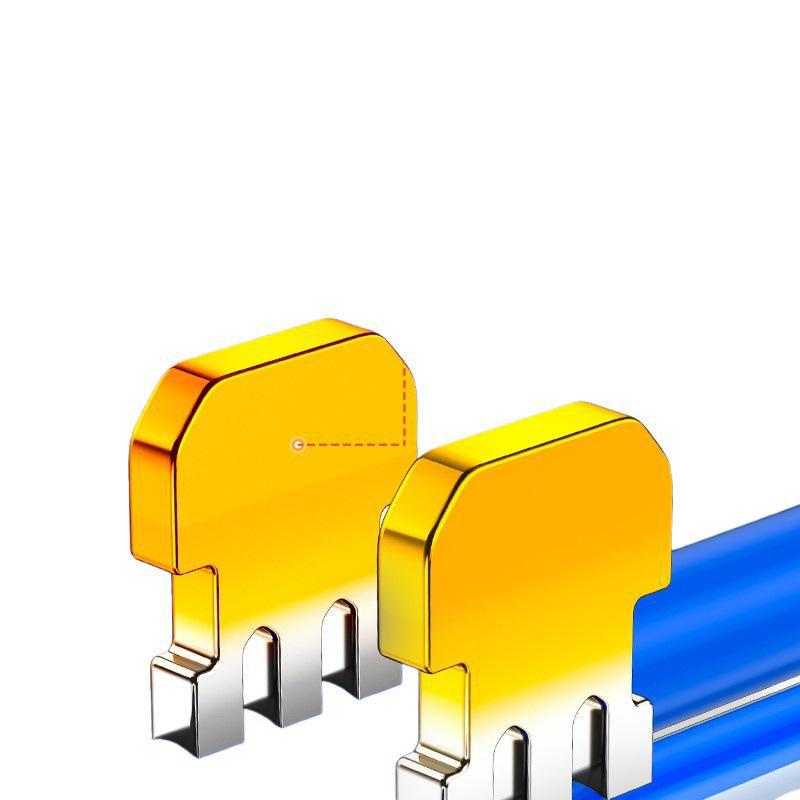 Shanze Gold-Plated CAT6 RJ45 Gigabit Network Connector, 8 Core