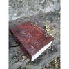 Handmade Leather Journal with Tree of Life Design | Unique Grimoire Notebook | Perfect Gift for Anniversaries