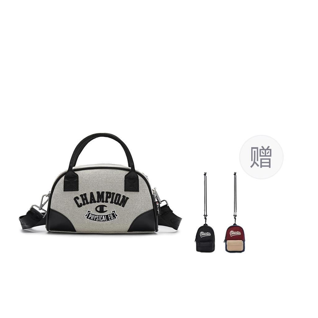 Champion Сумка-портфель из искусственной кожи с текстилем, унисекс, Черный/Темно-синий/Светло-коричневый, U4CACPU20