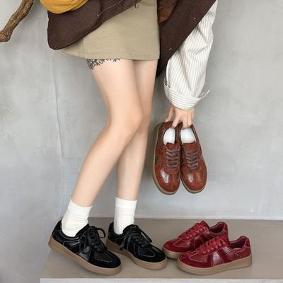 Новая женская обувь на толстой подошве, универсальные ретро спортивные повседневные кроссовки