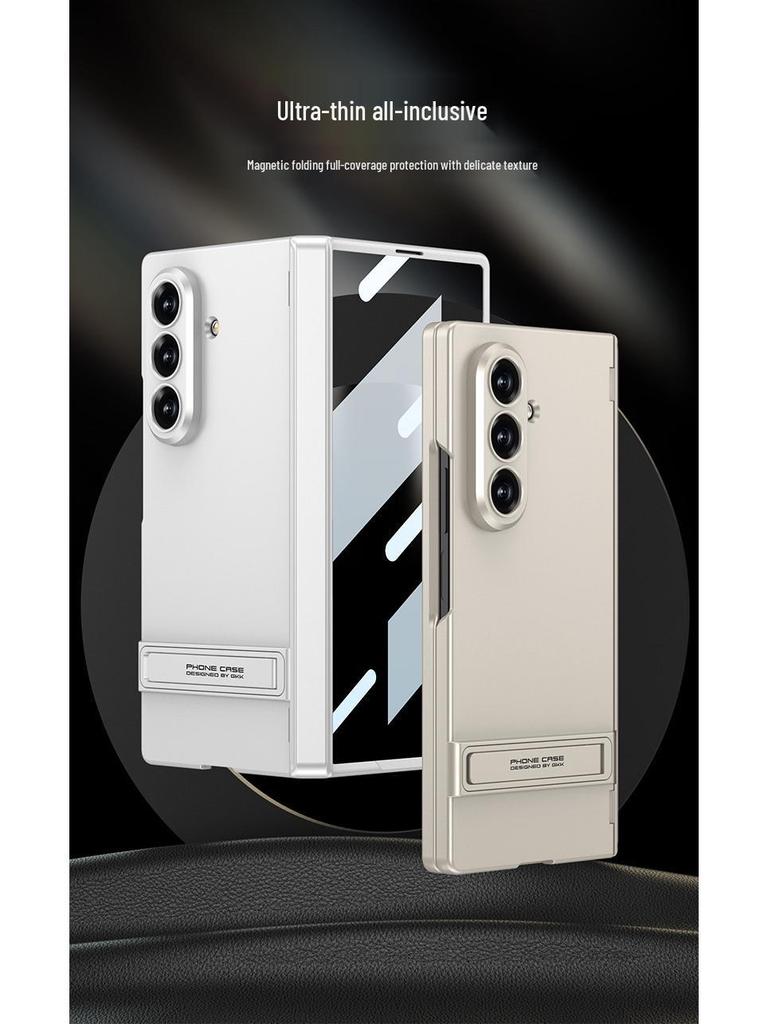 Ультратонкий чехол-подставка для Samsung Z Fold7: Защита от падения, Креативный дизайн шарнира