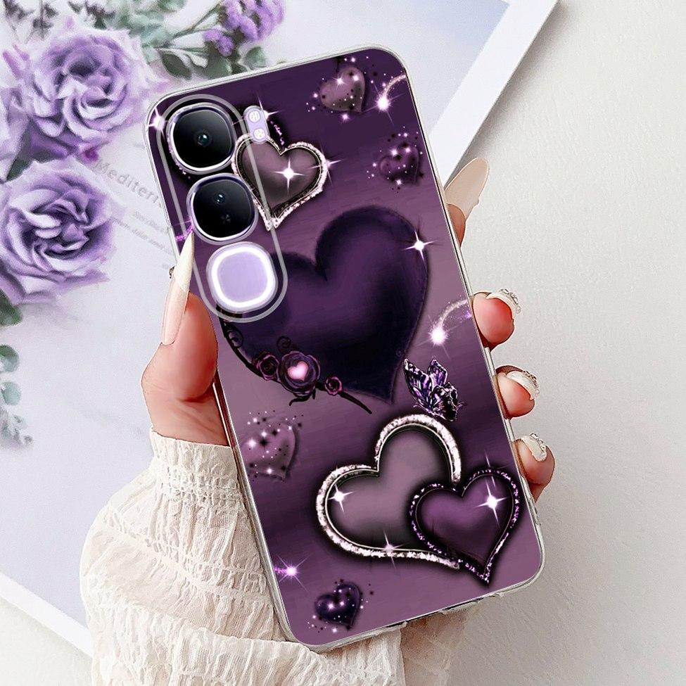Clear For Vivo V40 Lite IDN Case 4G 5G Cute Cartoon Cool Luxury Funny Boys Girls Phone Case For vivo V40 Lite 5G IDN Back Cover
