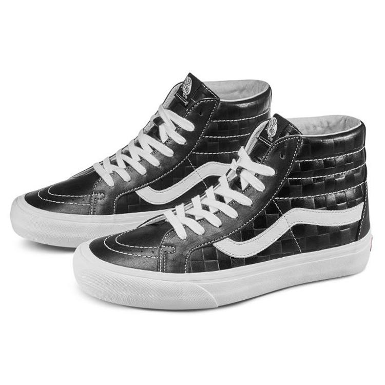 Sk8 Vans-Hi Reissue 6 'Тисненая клетка - Черный' VN0A4BVGXKU