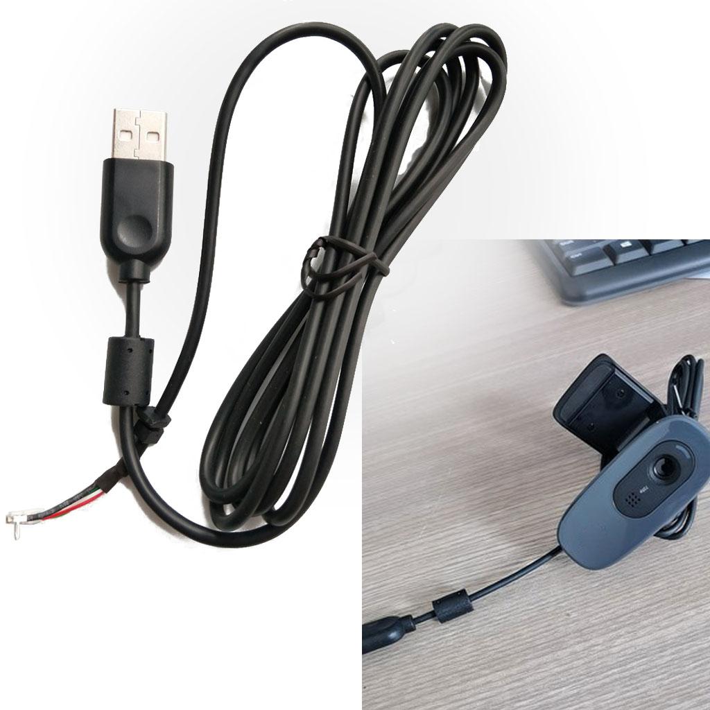 Camera Line Cable Webcam Wire USB Repair Replace for Webcam C270 C310