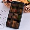 Винтажная Книжная Библиотека Книжная Полка Для iPhone 17 Air 16 Чехол для Телефона Обложка 15 14 plus 12 13 pro max Fundas