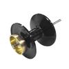 Запасная шпуля VISPREA для кастингового мультипликатора Daiwa Tatula CT/CT CS 100 Elite - Металлическая шпуля с глубоким желобом - Ультралегкая часть катушки (yu337) - черный