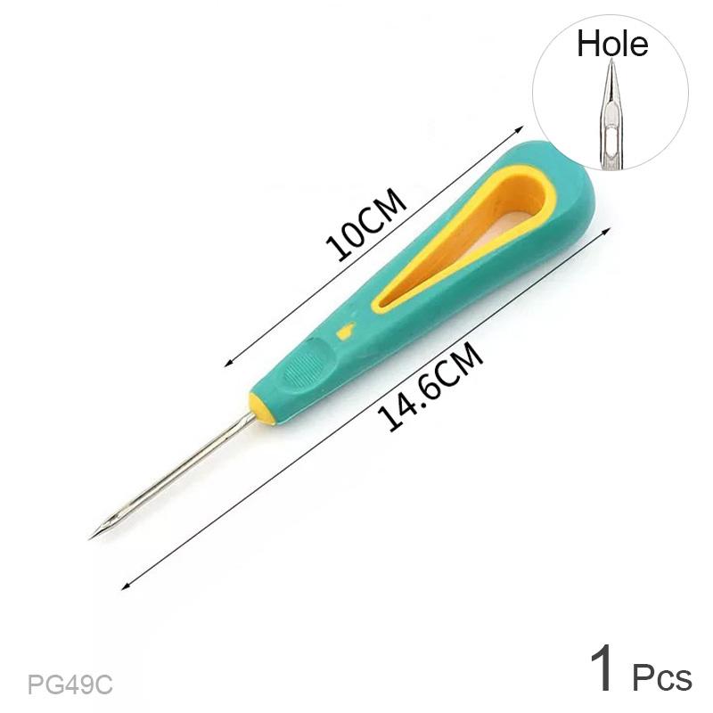 Шило для Ремонта Кожаной Обуви Швейный Инструмент Сапожника DIY Ремесло Прямое Изогнутое и Сквозное Крючок Игла Шило Пробойник Протыкатель