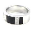 Steel Signet Ring 'Thorgal' Black Silver