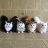 Little Cat Plush Toy Cute Simulation Cat Soft Filling Model Fake Cat Gifts Birthday and Valentine's Day To Children and Girls