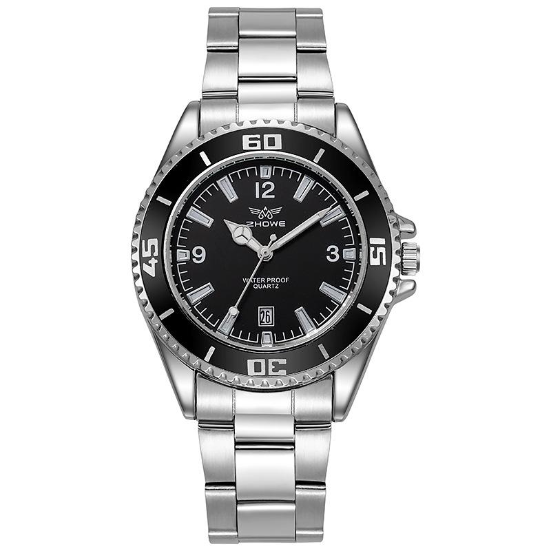 Silicone Tape Green Water Ghost Sports Watch Men'S Luminous Men'S Business Quartz Watch, Not Waterproof Watch Now