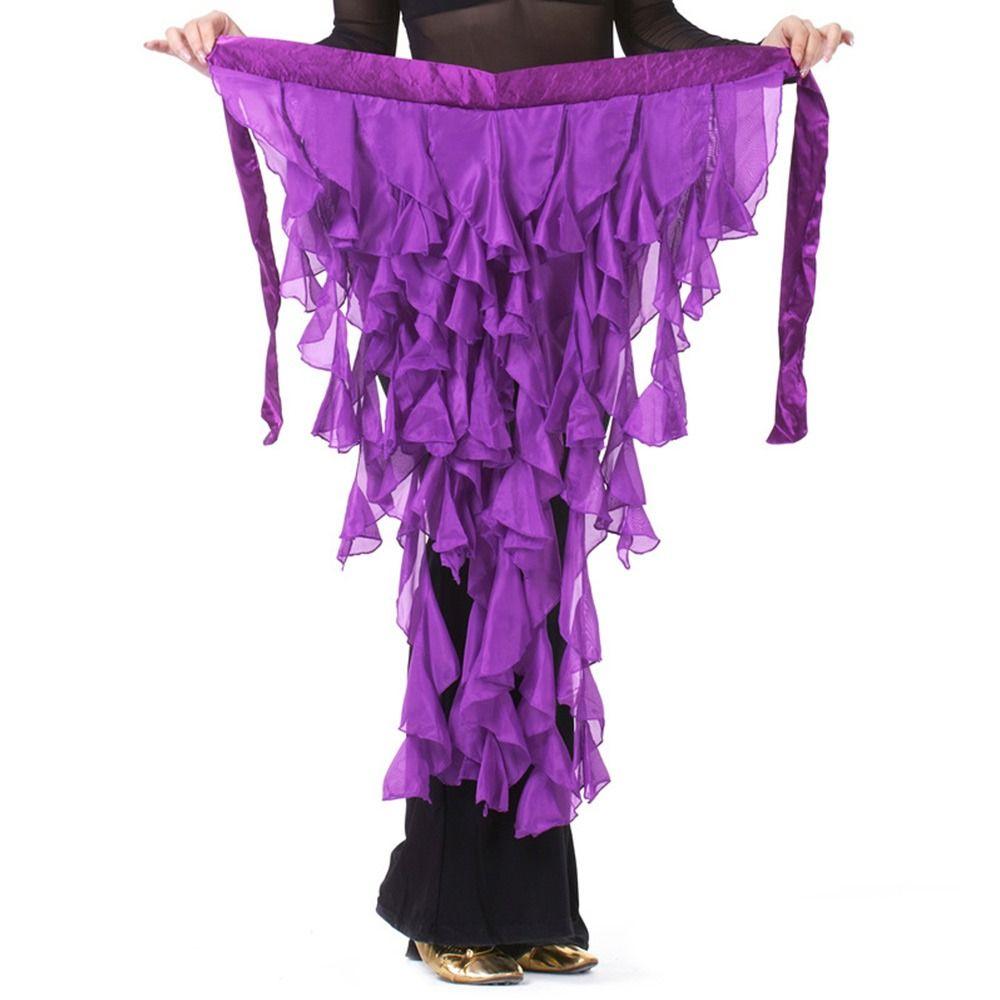 Хип-шарф с кисточками и блестящей цепочкой на талии, женские костюмы для выступлений