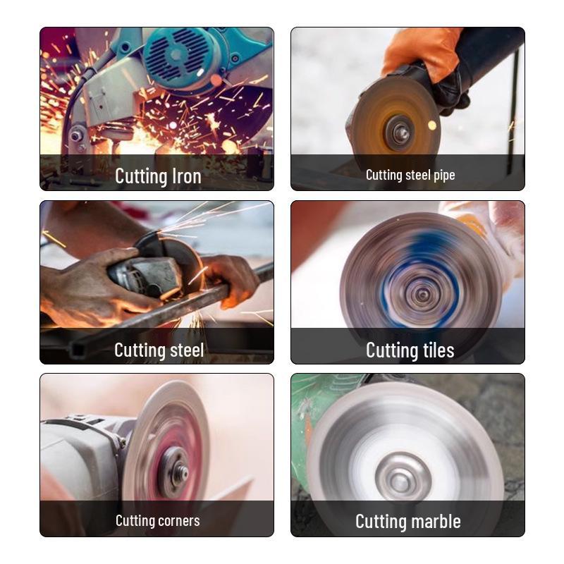 Отрезной диск по металлу Zhibiao 125x1.2x22.2мм для угловых шлифмашин