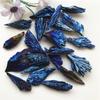 Natural Stones  Blue Color And Minerals Titanium Aura Quartz Tail Decor