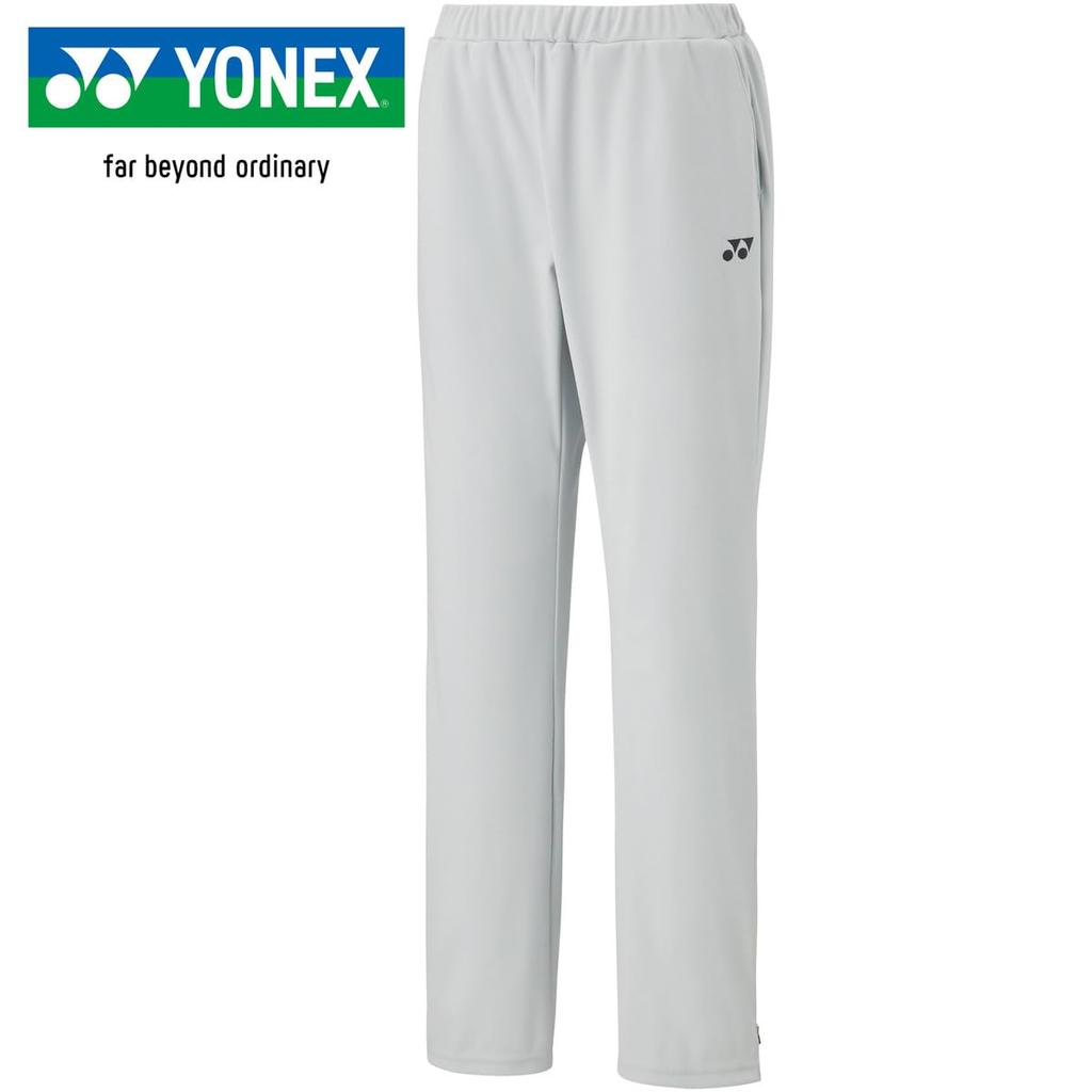 YONEX Knit Ice Gray Size M Women's Warm-Up Pants, (326),