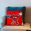 Sosa C-Chief K-Keef Pillow Case Short Plush Sofa Decorative Gift Home Double-Sided Printing Cushio