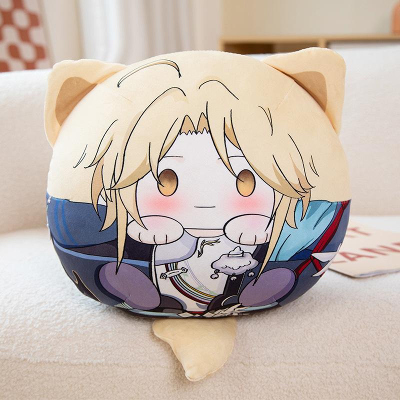 Honkai Star Rail плюшевый Imbibitor Lunae Blade Kafka Bailu Jing Yuan милый плюшевый Luocha кукла подушка сумка кулон брелок подарок
