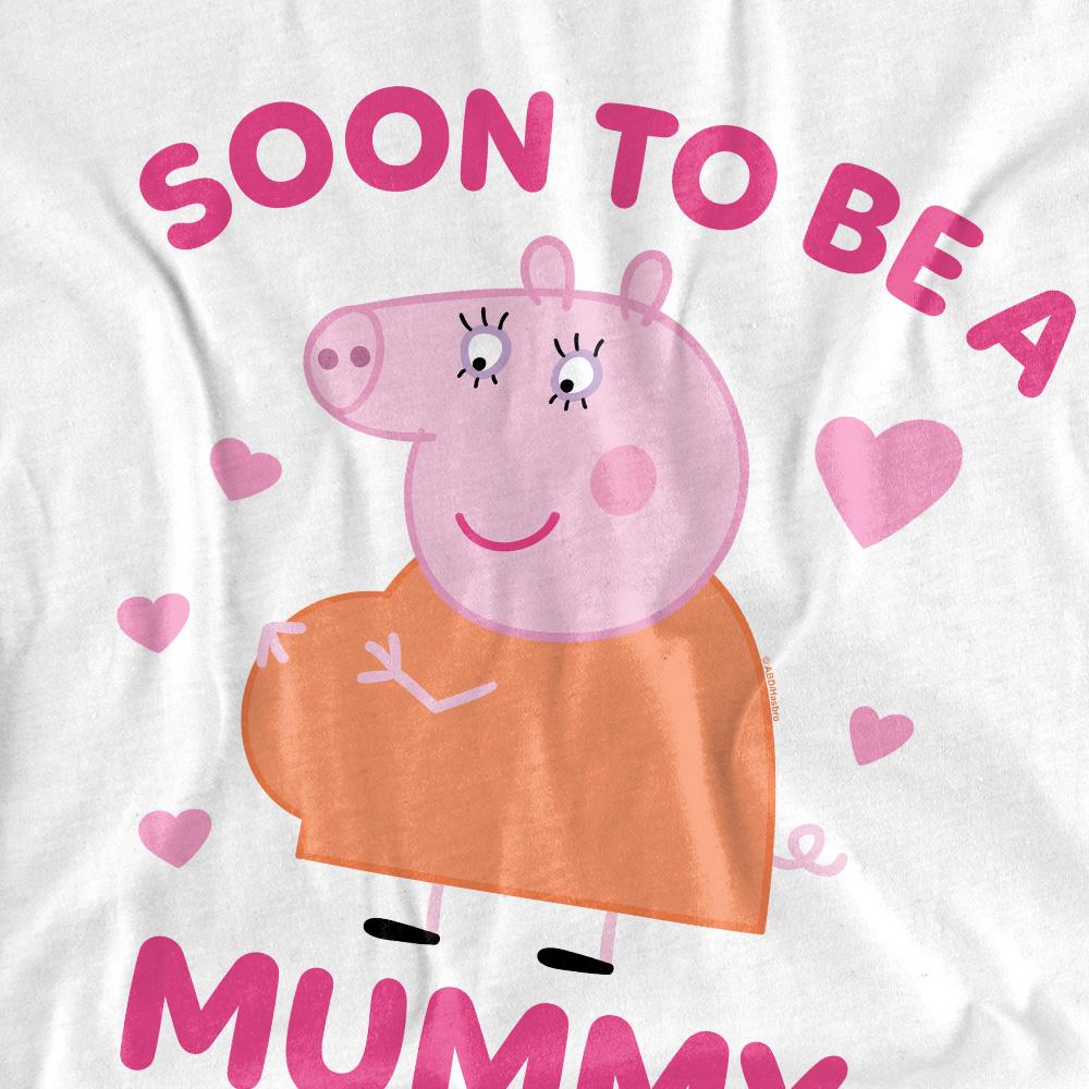 Peppa Pig Unisex Adult Soon To Be Mummy Pig T-Shirt