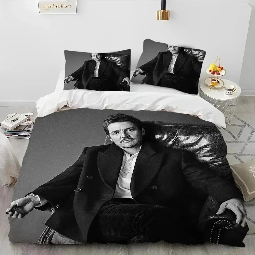 Роскошный Новый 3D Принт Хосе Педро Бальмаседа Паскаль Фото Постельное Белье Набор Пододеяльник Комплект Постельного Белья Покрывало Наволочка Королева Мальчики Взрослый