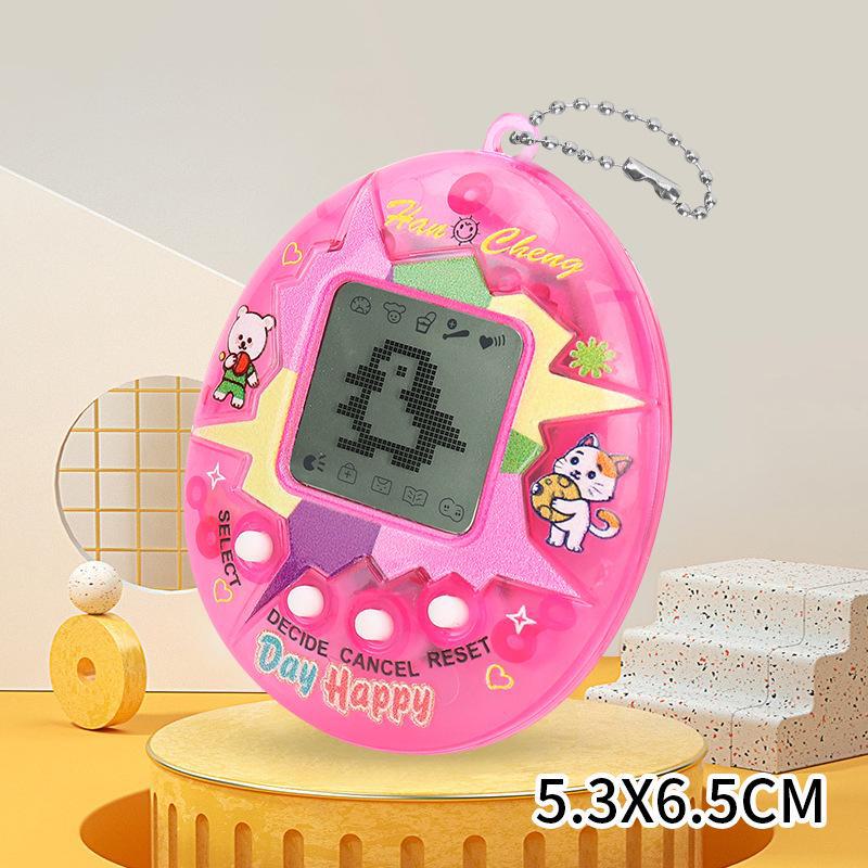 Портативная мини-электронная игровая консоль для детей с домашними животными — ностальгическая развивающая игрушка и подарок-украшение