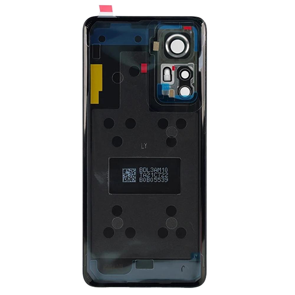 Для Xiaomi 12 5G/12X 5G Задняя крышка аккумуляторного отсека с крышкой объектива камеры, запасная часть (Без логотипа)