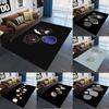 Artistic Abstract Circle Pattern Rug Modern Non Slip Soft Carpet With Diverse Geometric Dot Star Designs For Living Room