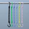 Household Clothes Storage Folding 5-Hole Clothes Hanger Magic Hanger Closet Organizer Space Saving
