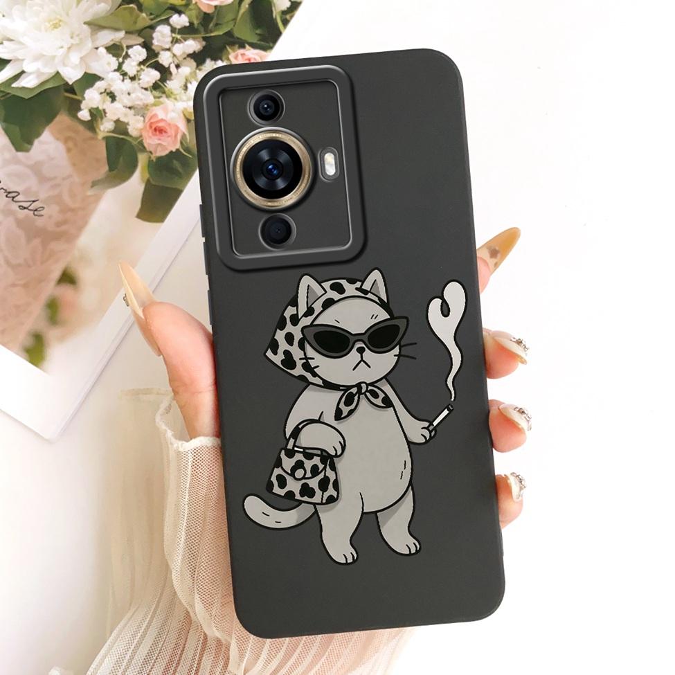 Для Huawei Nova 11Pro GOA-AL80 GOA-LX9 Чехол Для Huawei Nova 11 Pro Чехол-крышка Силиконовый Модный Мультяшный Милый Забавный Расписной