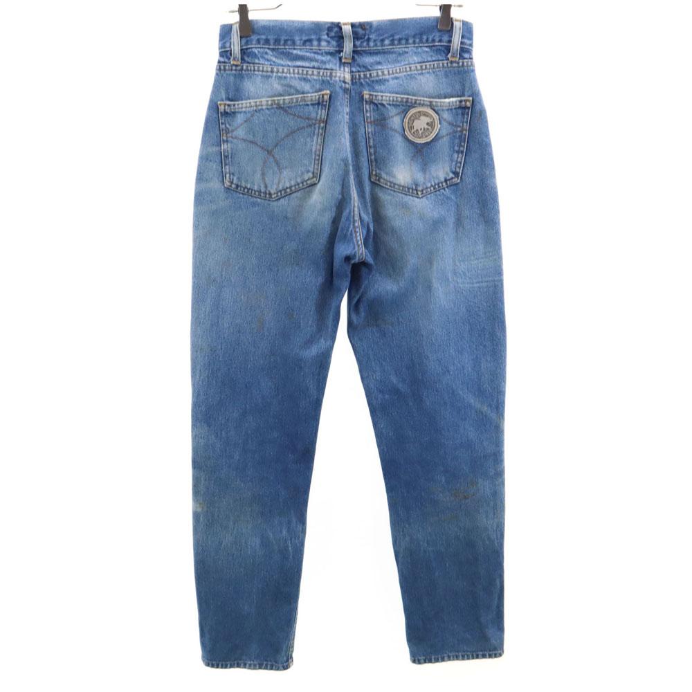 HUNTING WORLD 90-е Сделано в Италии Старые джинсы W30 Синие джинсы Мужские Б/У